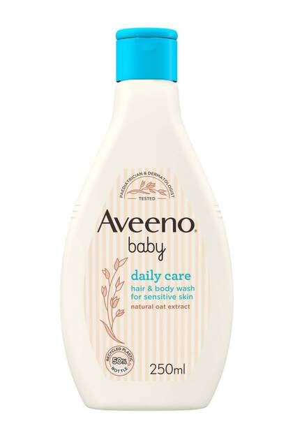 Baby Daily Care Hair and Body Wash for Sensitive Skin Natural Oat Extract Nourishes and Moist