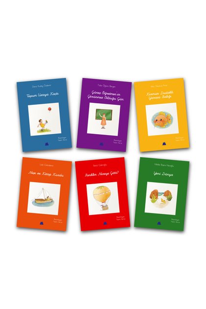 Severek Okuyorum 2Nd and 3Rd 6 Book Reading Set for Grades
