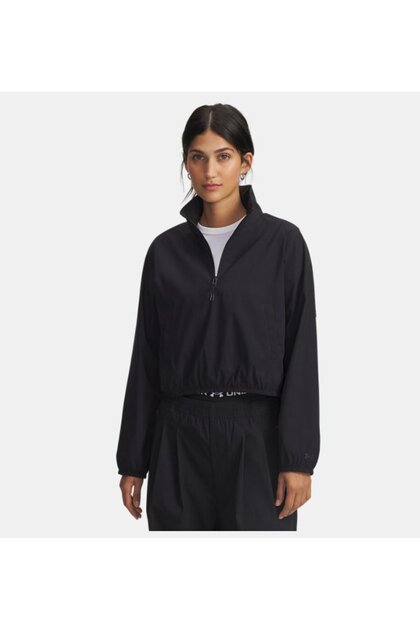 Women's Ua Unstoppable Woven Pullover Sweatshirt 6007026-001