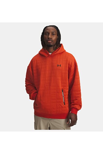 Under Armour Erkek UA Unstoppable Fleece TXTR Kapüşonlu Sweatshirt