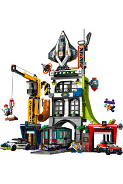 gnome セット LEGO City Şehir Merkezi 60292 Yapım Seti; Çocuklar için Harika bir