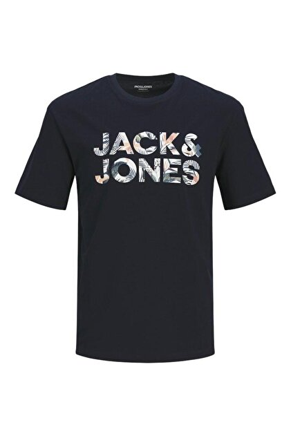 Jack & Jones Jjebryan Corp Logo Tee Ss Lacivert Erkek T-Shirt