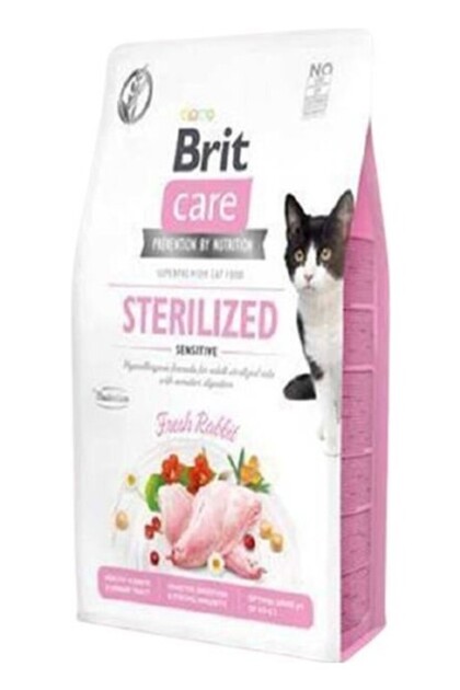 Care Hipoalerjenik Sterilized Sensitive Tavşanlı Tahılsız Kısırlaştırımış Kedi Maması 2 kg