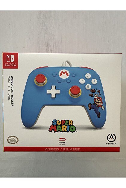 Powera Nintendo switch ve oled uyumlu super mario kablolu kol ( 3m