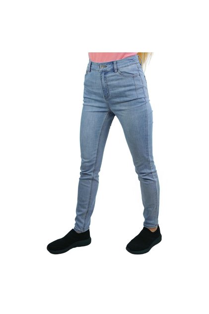 Women's High Rise Slim Tapered Jeans - Comfortable & Stylish Denim