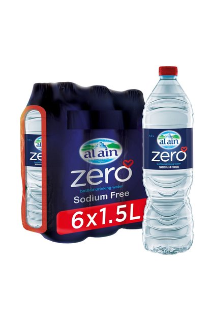 Zero Sodium Bottled Water 6 x 1.5L PACK