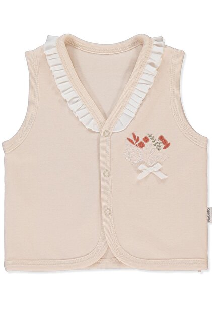 Interlock Vest (Tiny Florist) Beige