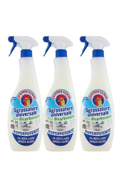 Set de 3 degresante universale cu bicarbonat, 600 ml, lichid, parfum proaspăt