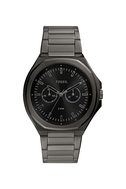 Evanston Multifunction Gunmetal Stainless Steel Men's Watch - BQ2609