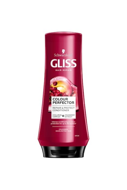 Balsam Gliss Colour Perfector pentru par vopsit, nuantat sau cu suvite, 200 ml