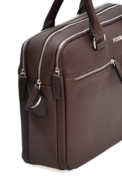 Fossil Unisex Vegan Deri Çok Gözlü Laptop Çantası & Evrak Çantası