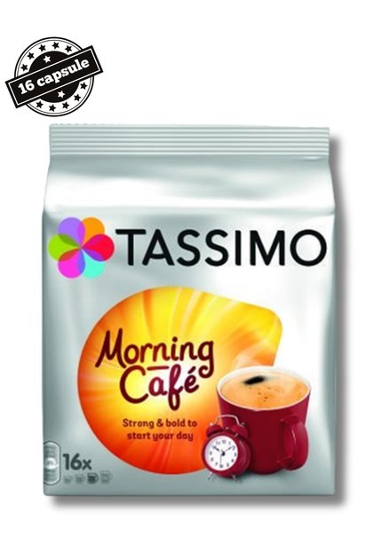 16 κάψουλες Tassimo Morning Cafe Δυνατό & Έντονο