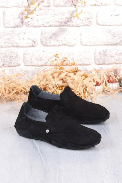 42323 Nubuck Comfort Comfortable Flexible Genuine Leather Men's Shoes
