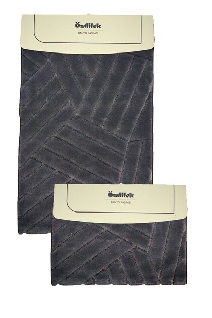 Cotton Toilet Set - Anthracite