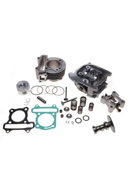 Set motor și chiulasă scuter 4T 80cc GY6
