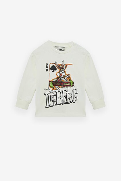 BG Store بيبي بوي أوف وايت تي شيرت