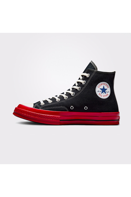 Converse X Comme Des Garçons Play Chuck 70 Unisex Siyah Bilekli
