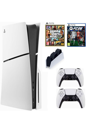 Sony PlayStation 5 Slim Dijital (CFI-2116 Avrupa) 825GB + Çift Kol