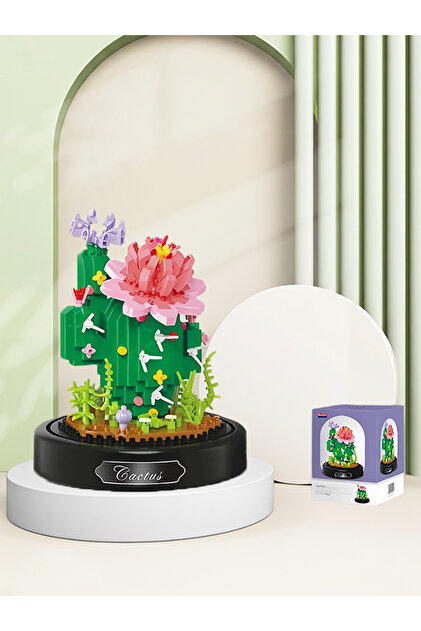 Fanus Block Flower - Cactus 615 Pieces