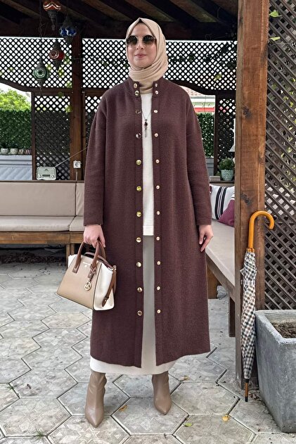 Rabia Şamlı Elmas Kapitone Kap Kahve - Fiyatı, Yorumları