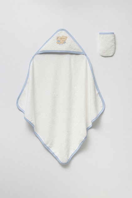 Embroidered Towel + Washcloth