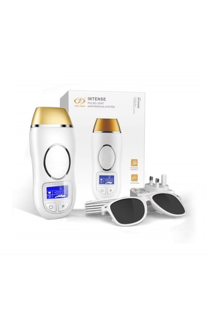 Epilator IPL 3 în 1, 400.000 de impulsuri, LCD, 5 niveluri de intensitate