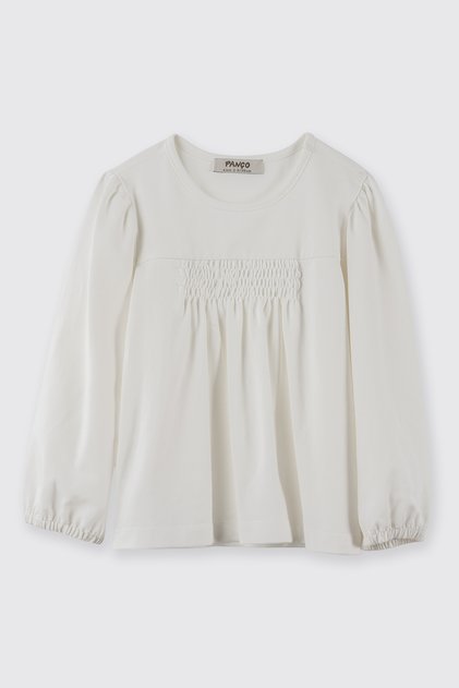 Baby Girl Gipeli Ecru T-Shirt