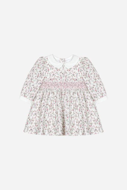 Patachou Newborn Floral Pattern Dress