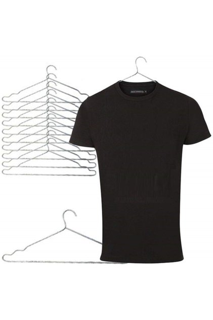 Metal Clothes Hanger 12 Pieces Clothing Hanger Pants Hanger Hanger