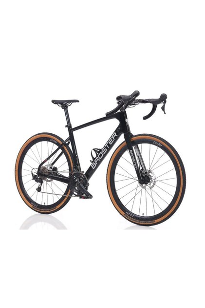 GVR-CR 1000 51 Cm Full Karbon Gravel Yol Bisikleti Parlak Siyah
