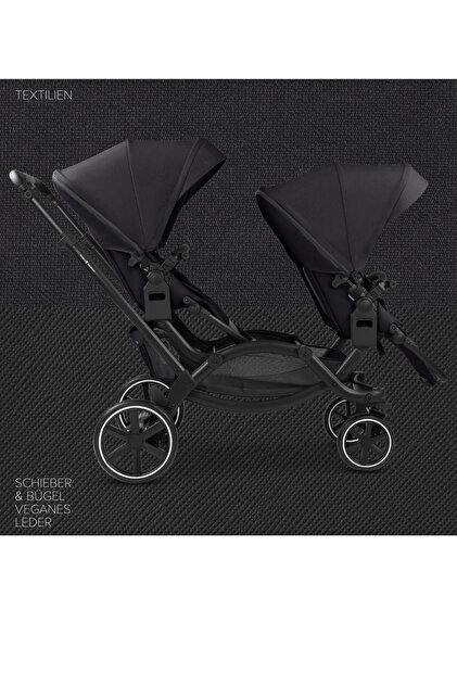 ABC Design 2025 Zoom 2 Coal İkiz Bebek Arabası - Fiyatı, Yorumları