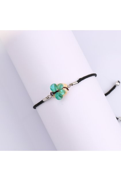 Dragonfly Murano Glass Beaded Bracelet