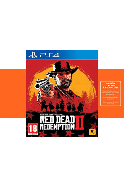 RockStar Games [2.EL] Red Dead Redemption 2 - Ps4 Oyun - Fiyatı