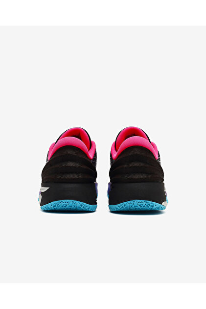 Skechers SKX JE 1 Erkek Siyah/Mavi/Açık Pembe Basketbol Ayakkabısı