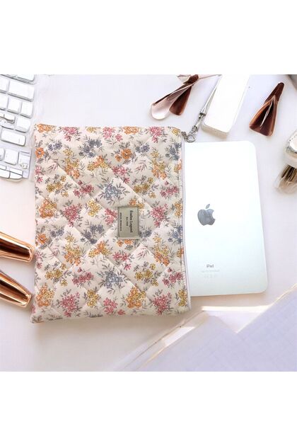 Yellow Flower Tablet Case 11 Inch 12 Inch Compatible