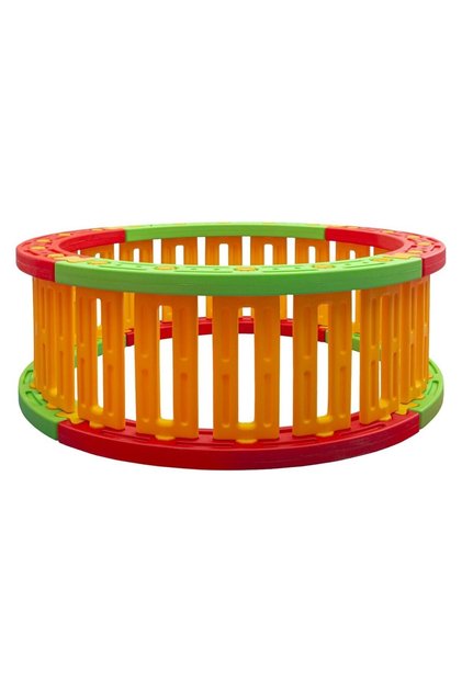 King Kids Yuvarlak Top Havuzu Kırmızı/yeşil