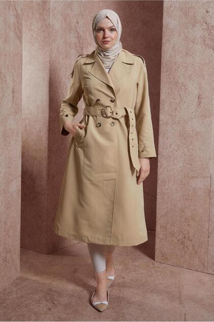 BELTED TRENCH COAT 10853
