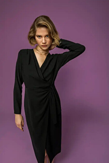 KAMEYA 40241 Siyah Elbise - Fiyatı, Yorumları