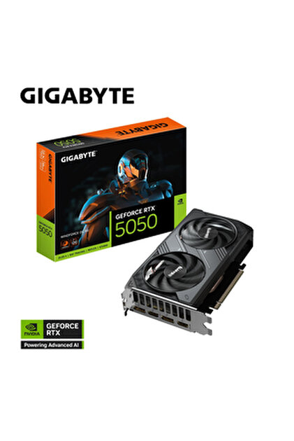 Gigabyte GeForce RTX 5060 WINDFORCE OC 8G GDDR7 8GB 128Bit DLSS 4