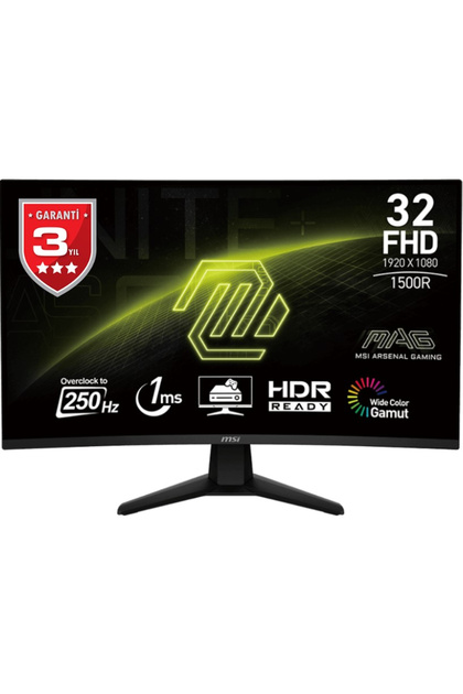 MSI MAG 274CXF 27″ 280Hz 0.5ms AdaptiveSync FHD Gaming (Oyuncu
