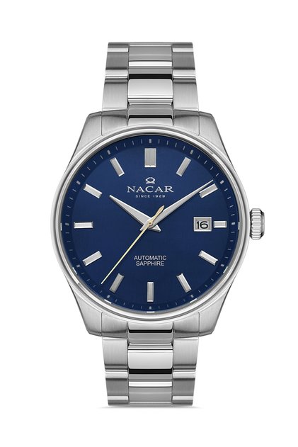 Sapphire Glass Classic Silver Men's Watch Nc17-2930283-Alm