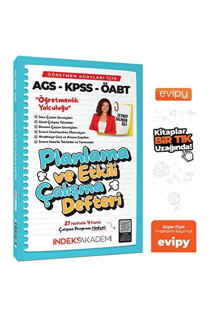 İndeks Akademi 2026 KPSS MEB-AGS ÖABT Planlama ve Etkili Çalışma