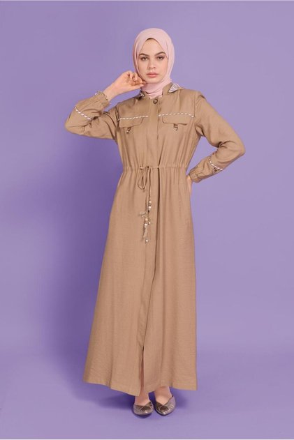 Striped Cover with Bead Accessory 10339