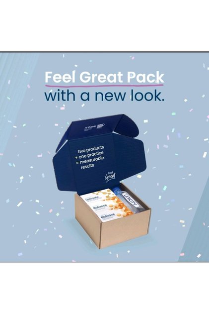 Feel Great - 60 sachet Balance and 30 unimate sachets box , Free Bottle