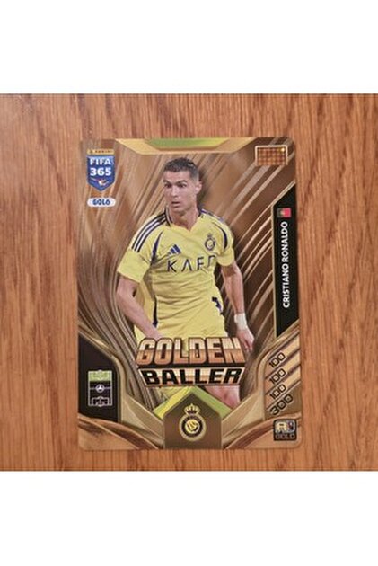 Panini Fifa 365 2026 Adrenalyn XL Golden Baller Tam Set 8 Kart