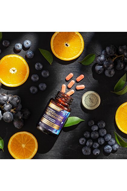 glutathione and resveratrol Glutathione + Vitamin C + NAD+ Resvestratol Multipack (30 pack) main image 0