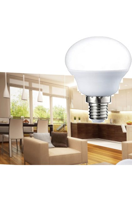 مصباح LED E14 6500K ضوء أبيض