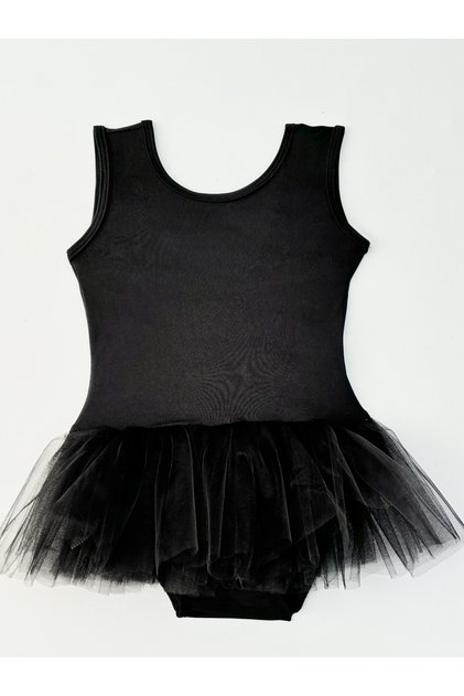 Girls' Sleeveless Tutu Skirted Ballet and Gymnastics Leotard