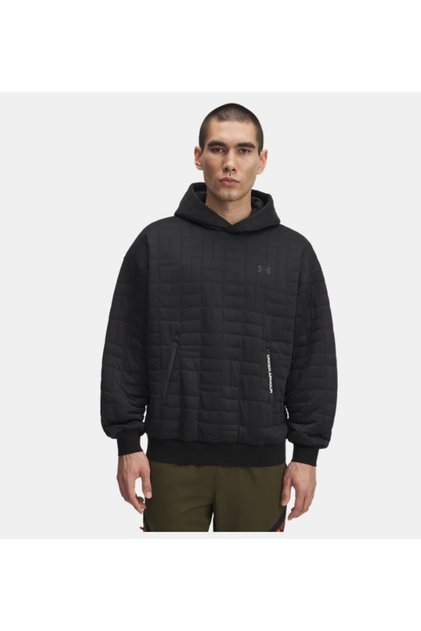 Erkek UA Unstoppable Fleece TXTR Kapüşonlu Sweatshirt 6003867-001