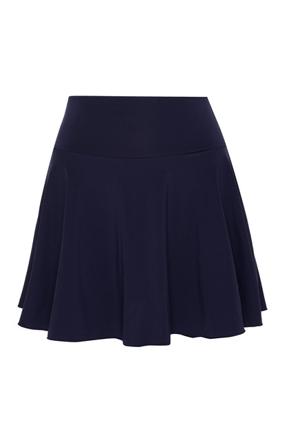 Navy Blue Tennis Skirt with Shorts